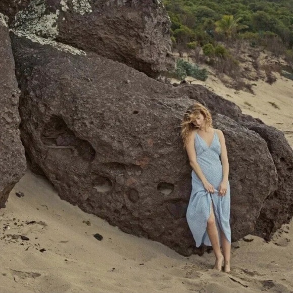 *SOLD* Doen Sonia Dress – Cerulean Hillside Bloom – Size M – Excellent Condition - Picture 2 of 14